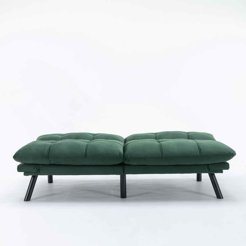 Emerald Convertible Folding Modern sofa Bed, Emerald
