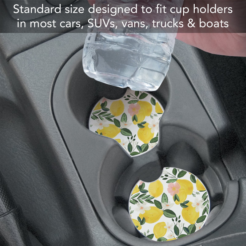 Ensemble de 2 sous-verres Lemon Vine