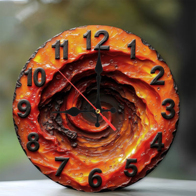Horloge Fiery Vortex