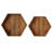 Kalum Solid Wood Tray - Set of 2