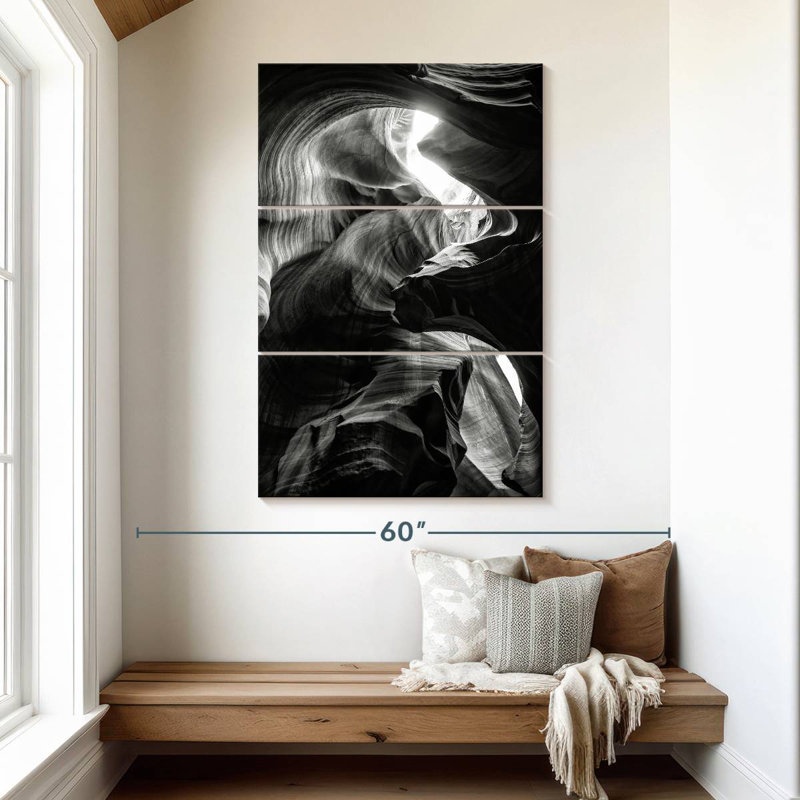 Alvord Antelope Canyon Natural Wonder VII, H 50 po x l 32 po