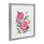 «Brushstroke Peony & Butterflies», reproduction encadrée sous verre, conception de Paul Brent
