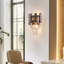 Sams 2 - Light Dimmable Crystal Wall Sconce Flush Mounted Sconce