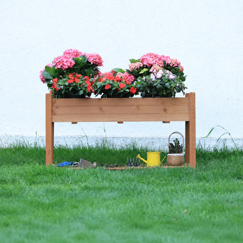 Raised Garden Bed, Brown