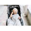 Cotton Blend Stroller Blanket-1298218132