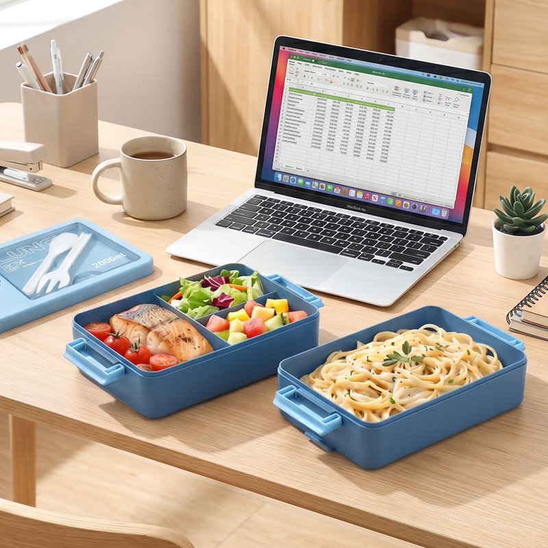 Food Storage Container, Blue