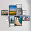 Giallobus - Set 10 Poster Da Parete - Raccolta Città Ancona - Carta Patinata - | 2 X A3 42X30cm | 4 X A4 30X21cm | 4 X A5 21X15cm | - Senza CORNICI - Stampe Moderne Soggiorno