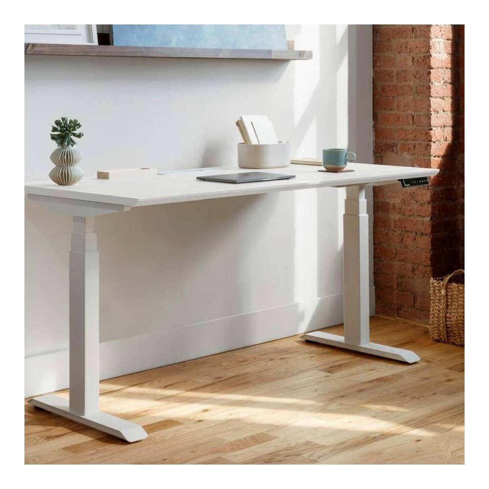 Standing Desk, White, 52" H x 48" W x 30" D, White