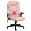 Fauteuil de bureau vibrant HOMcom-370732271-370732258