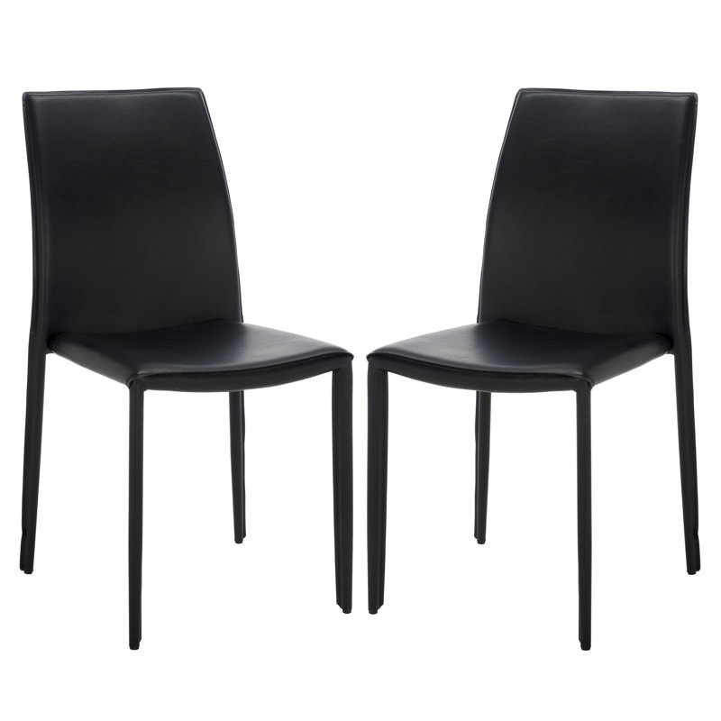 Chaise d'appoint l 17 "Jason, 2, Noir