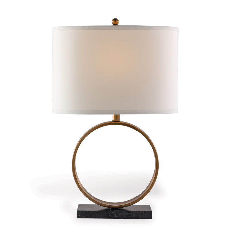 Megan Table Lamp, Gold/Black