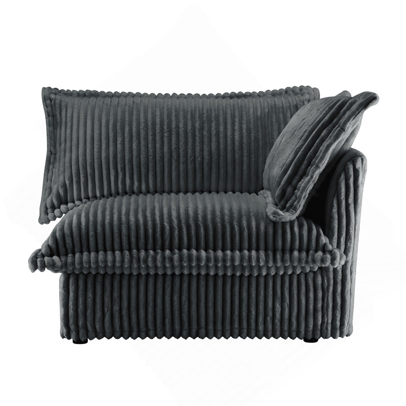 Sofa W/1 Pillow -Grey