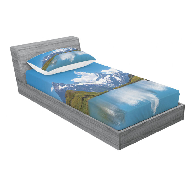 Microfiber Sheet Set, Twin XL Sheet Set with Fitted Sheet