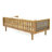 Outdoor Teak Patio Daybed with Cushions-1489714564
