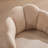 Flower Kids Chair With Solid Wood Legs-496303635