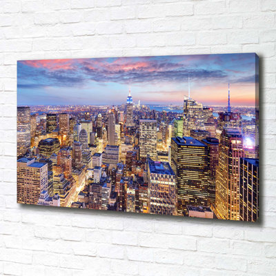 New York - Wrapped Canvas Print