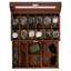 Watch Box, 12-Slot Watch Storage Case With Drawer, Watch Display Case With Glass Lid, 2-Layer Watch Holder Organizer, Jewelry & Watch Storage Box