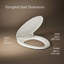 Rutledge® Quiet-Close with Grip-Tightelongated Toilet Seat-716250943-797514309