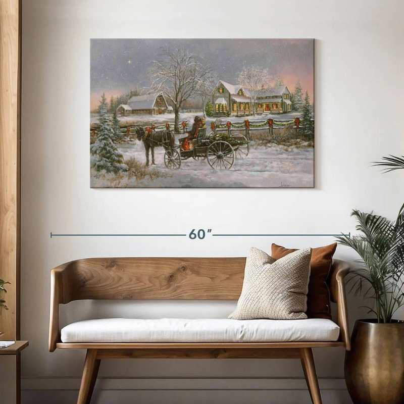 Saison de Noël, H 30 po x l 45 po