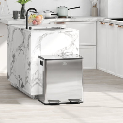 Stainless Steel Kitchen Trash Can