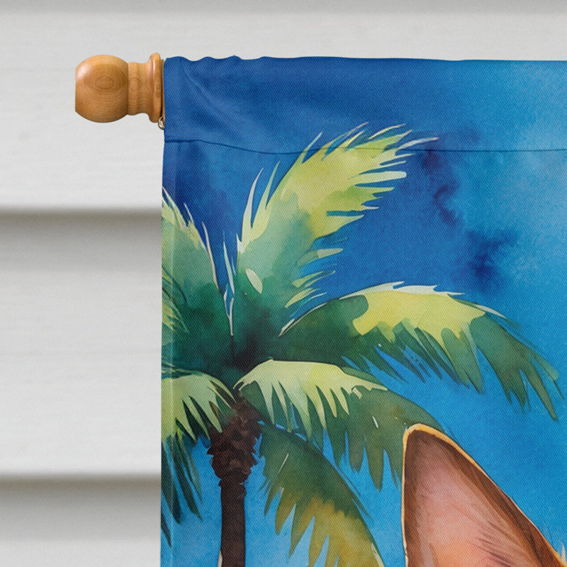 Drapeau de la maison esquimau américain, Basenji