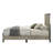 Weathered Gray Bed w/LED