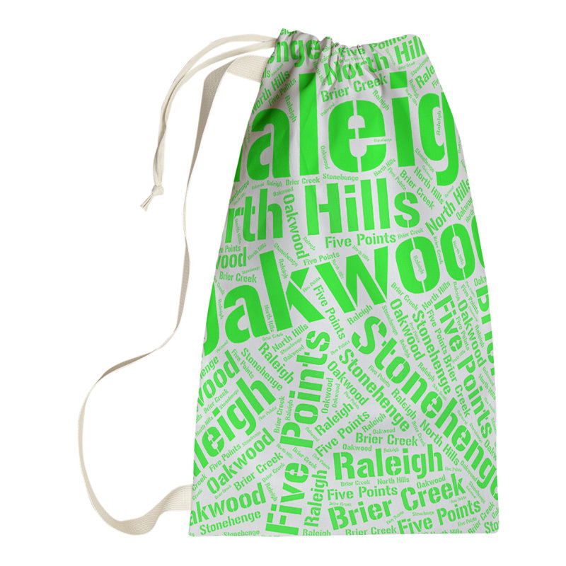 Laundry Hamper with Handles, Green, Large (36" H x 28" W x 1.5" D), Atlanta