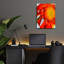 «Last Bloom» par Pamela Plummer, art mural en verre acrylique, 24 po x 36 po-940488040