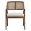 Chaises de salle à manger en bois d'hévéa Ansel-123627867-123627870