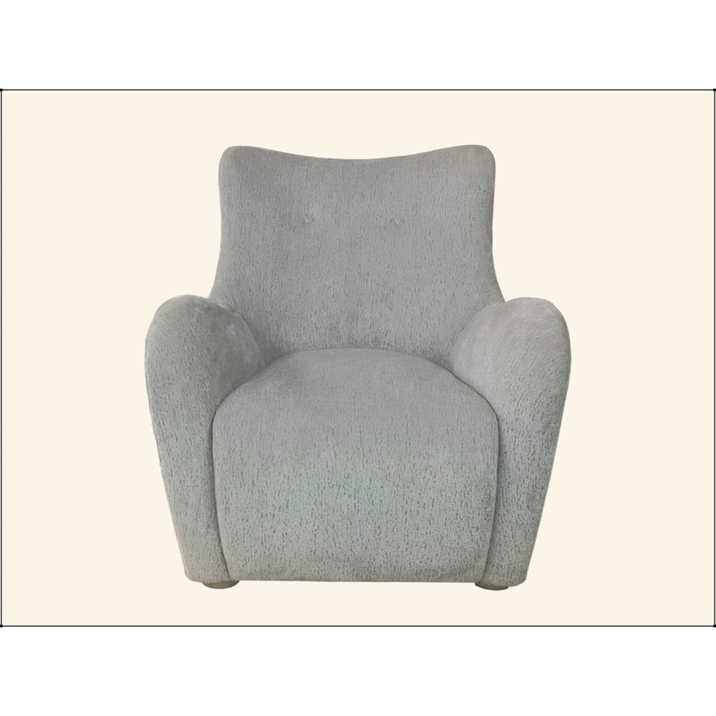 Chaise d'appoint pivotante en tissu