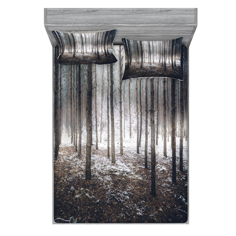 Microfiber Sheet Set, Full Sheet Set with Fitted Sheet