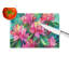 West Virginia Rhododendrons in Watercolor Glass Cutting Board Large