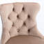 Tabourets de bar modernes en velours kaki, hauteur réglable de 63,5 à 84 cm, siège rembourré, dossier confortable, couleur kaki, pour la maison, le pub ou la cuisine. Deux tabourets de bar kaki, îlot central.