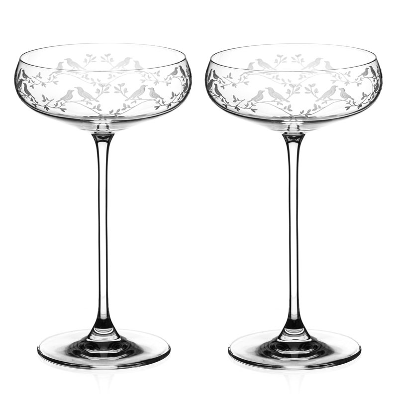 320ml Crystal Coupe Set