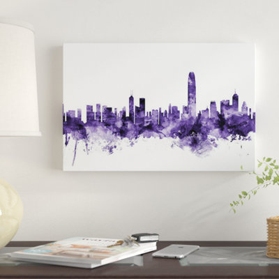 " Hong Kong Skyline " by Michael Tompsett