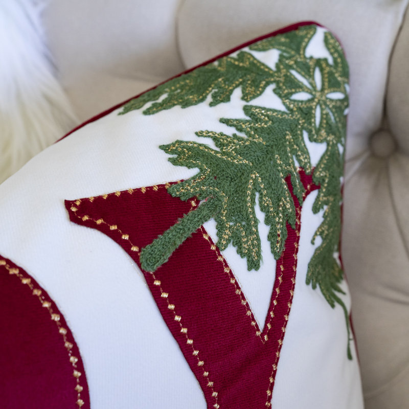 Coussin lombaire en velours