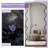 Freestanding Full Length Mirror,Wavy Modern Floor Mirror with Stand for Bedroom, Living Room, Cloakroom, Hallway-630459350-630459348