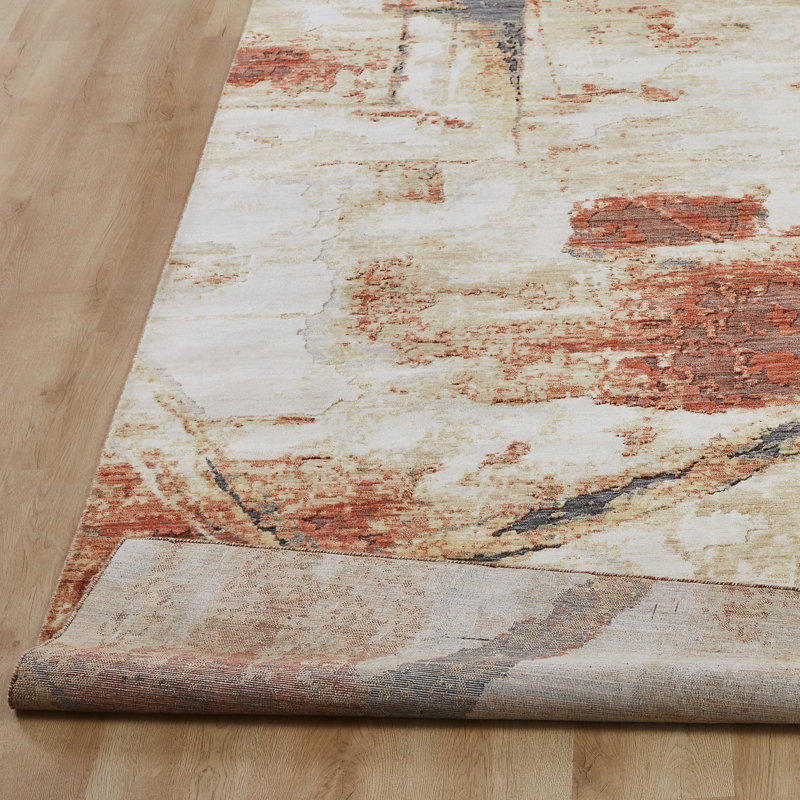 Bergren Wool Abstract Area Rug, Runner 2'6" x 10'