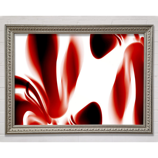 Ivy Bronx Red Raspberry Ripple Framed Print | Wayfair.co.uk