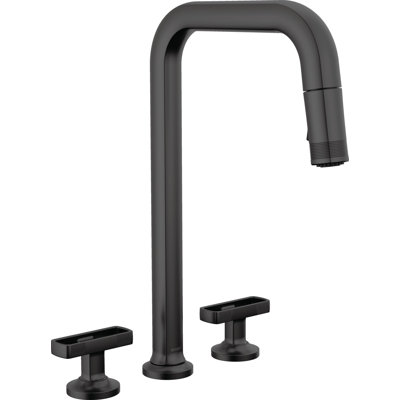 Kintsu® Widespread Pull-Down Faucet With Square Spout