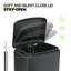 Poubelle à pédale en acier 10,5 gallons-88959302