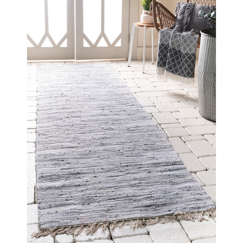 Prather Cotton Geometric Indoor Rug, Runner 2'7" x 9'10"