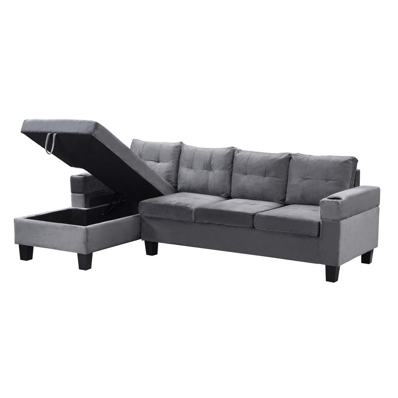 Griggsville Upholstered Sectional, Left Hand Facing