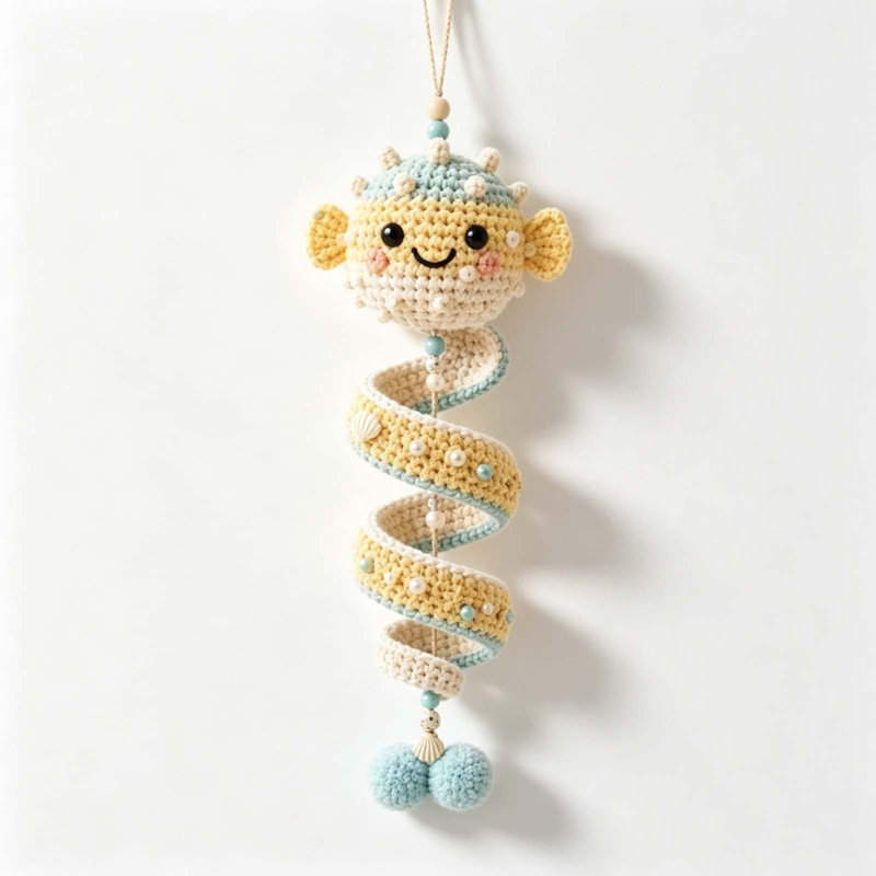 Trousse de bricolage pour la décoration au crochet en duvet d'oie, MRH