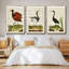Heron Portrait IV, ensemble de 3 toiles encadrées-97792412-97792418