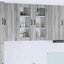 Vidaxl Kitchen Wall Cabinet Black 40 X 31 X 80 Cm Engineered Wood-121217674