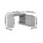Godfry Manufactured Wood Modular L-Shaped Desk-121605234