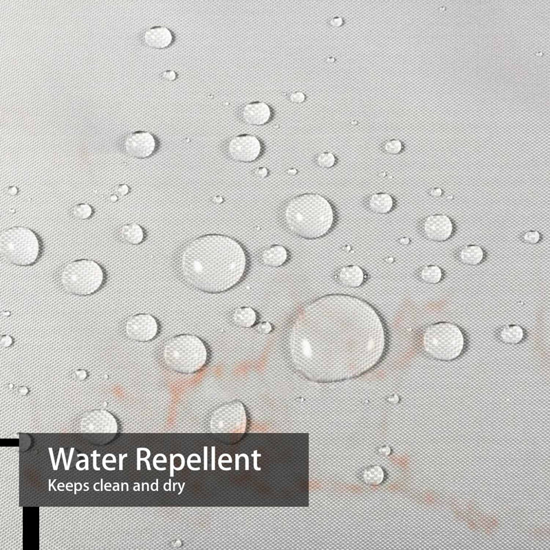 Rideau de douche Marble, L 72 po x l 78 po