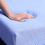 Très grand matelas avec couches en mousse respirante et système de ressorts