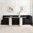 Crampton 3 - Piece Performance Fabric Down Fill Slipcover Dining Banquette-328219025